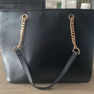 Black handbag